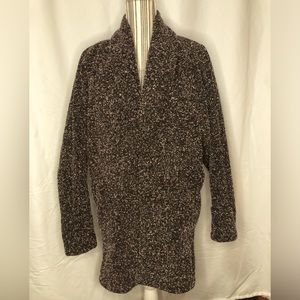 Cana Handmade Clothing one snap pink/black coat